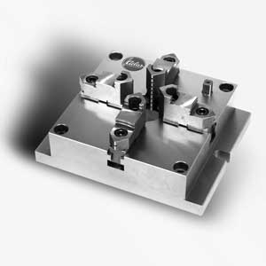 MCA Super Thin Low Profile Flange Mount 4-Jaw Scroll Chucks